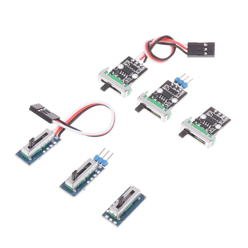 Testeur de servomoteur numérique HV de Type coulissant, pilote de vérificateur PWM, entrée 5-26V, moteur sans balais, contrôleur ESC, bricolage, pièce de commutateur de contrôle de vitesse