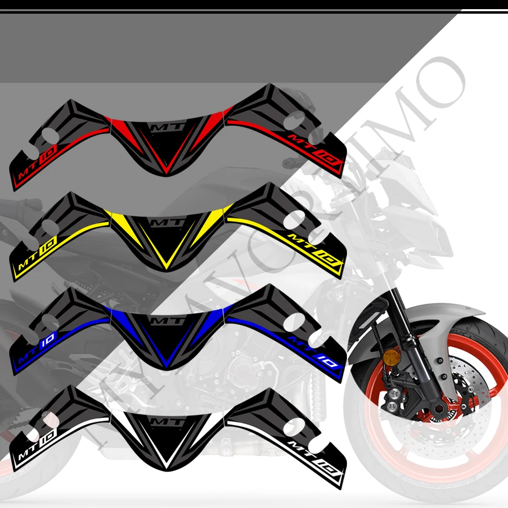For MT10 MT-10 FZ Tank Pad GasFuel Oil Fairing Fender Windshield decorative Protector set body Stickers Decals 2016-2021 2