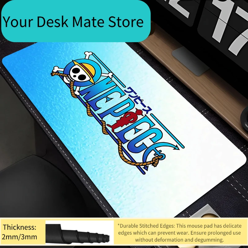 Mouse Pad one piece Anime Gaming Accessories xxl Mousepad Gamer PC Completo Computer Keyboard Desk Mat Varmilo Table Pad