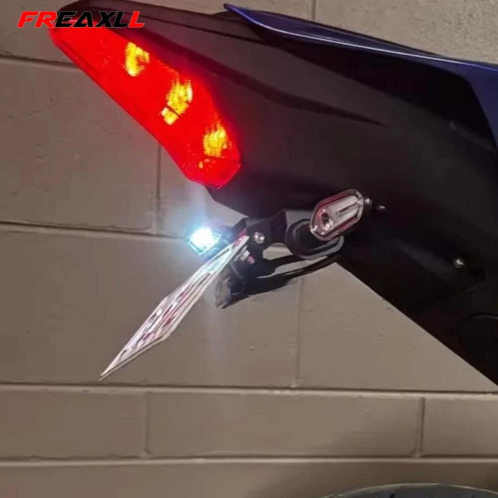 For Yamaha YZF R3 R25 YZFR3 MT-03 MT 03/25 MT03 MT25 2014-2026 Rear Tail Tidy Fender Eliminator Kit License Plate Holder Bracket