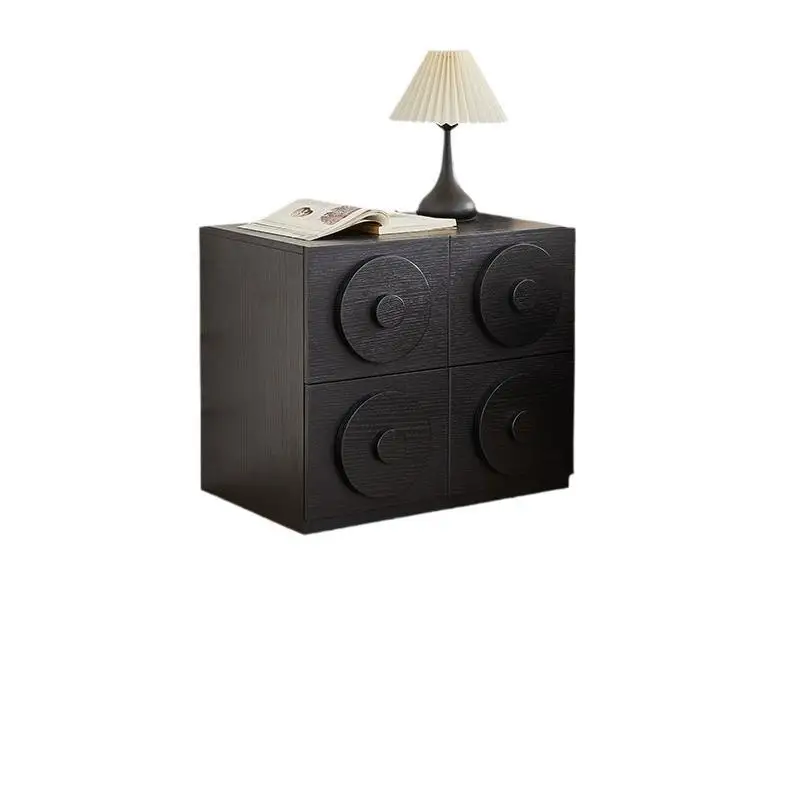 

medieval style chest cabinet, small apartment living room home retro combination, storage solid wood drawer storage cabinet