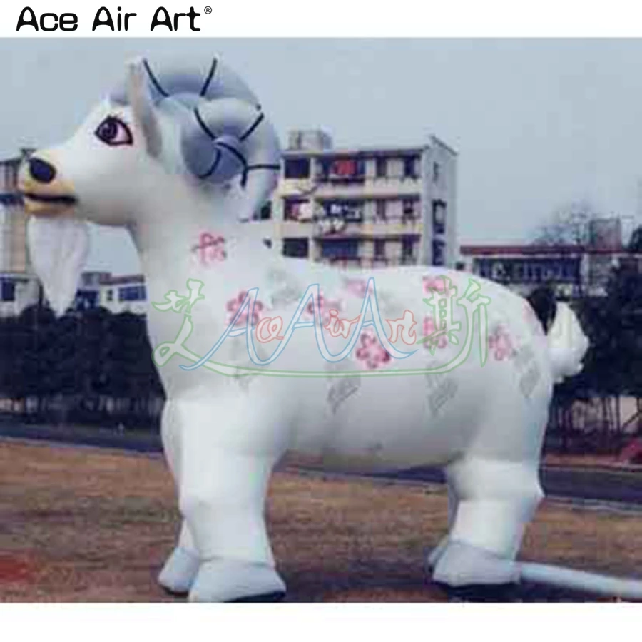 2022 Cheap Factory Price Inflatable Goat ,Inflatable Animal Model For Ranch Advertising Decoration Made In China