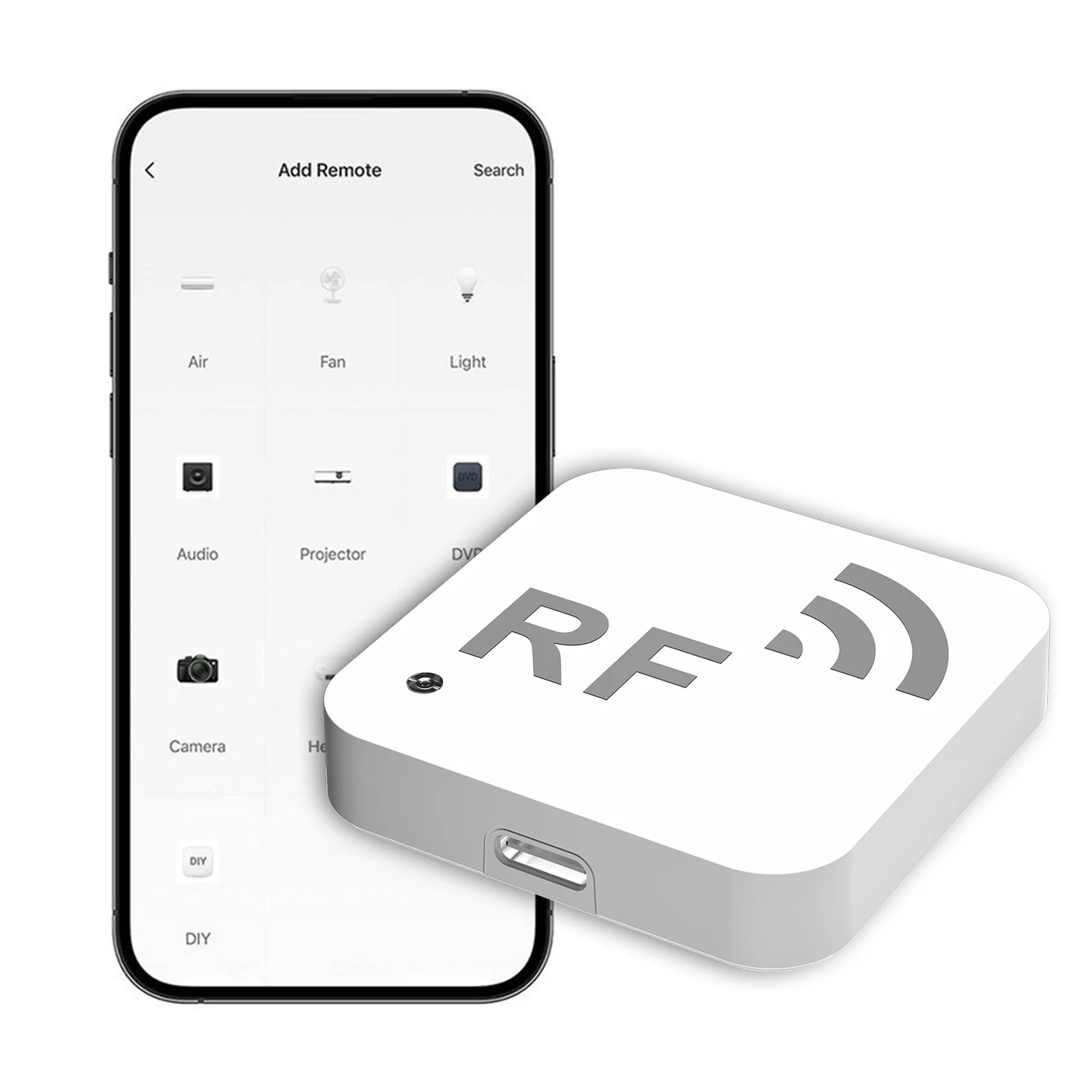 Universal Garage Door Remote Copier 310MHz-580MHz RF Duplicator Remote Control Mini Size for Alarm System Garage Door Opener