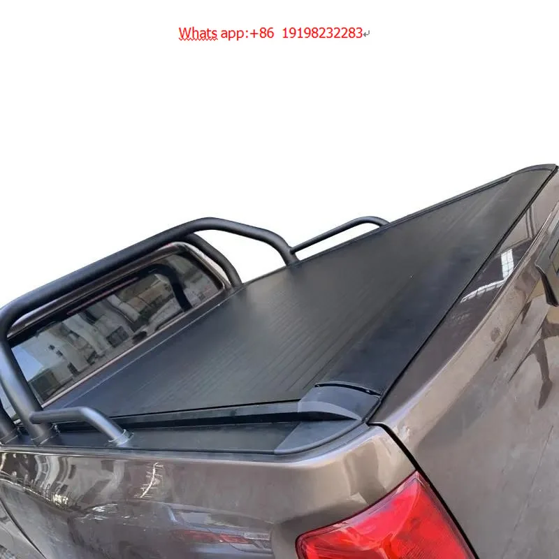 Zolionwil Hard Aluminium Alloy Retractable Tonneau Cover Roller Shutter Lid Truck Bed Covers for Gwm Poer Great Wall Cannon