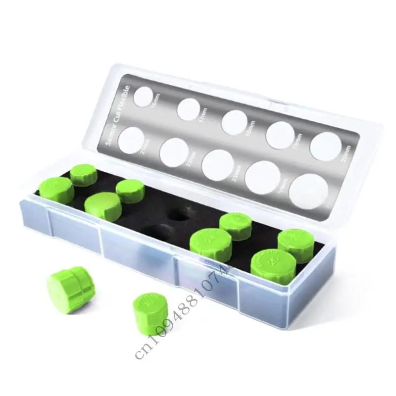 

0XXC Multiple Size Vehicle Wrap Radars Hole Cutter PC Material 0.1mm Accuracy