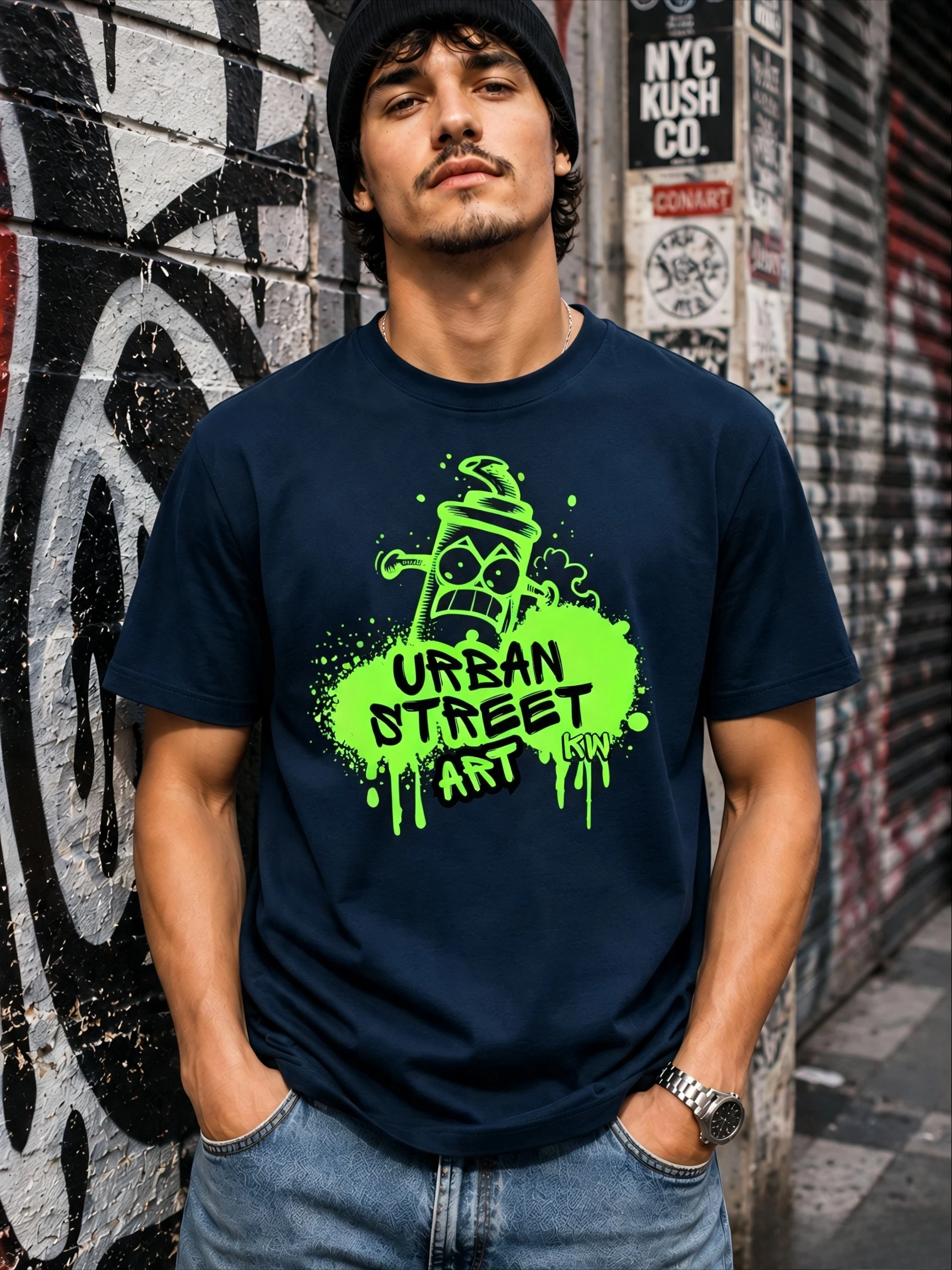 Graffiti Streetwear T-Shirt |  - Street Fashion Graffiti 评论和价格