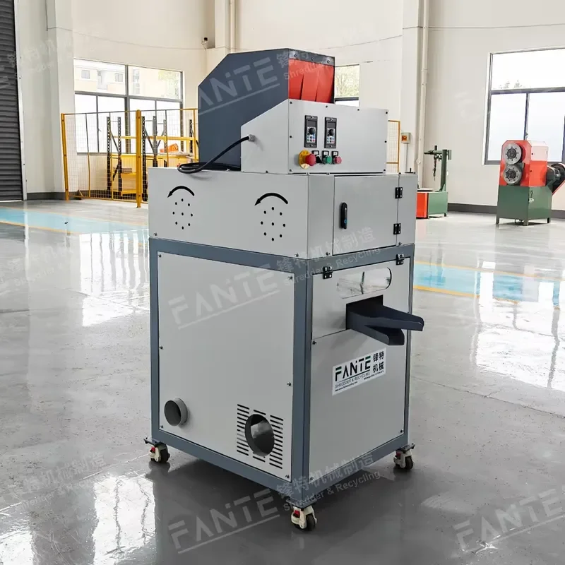Crusher FANTE Mini Granulating Copper Pvc Granules Quality Scrap Copper Cable Aluminum Wire Granulator