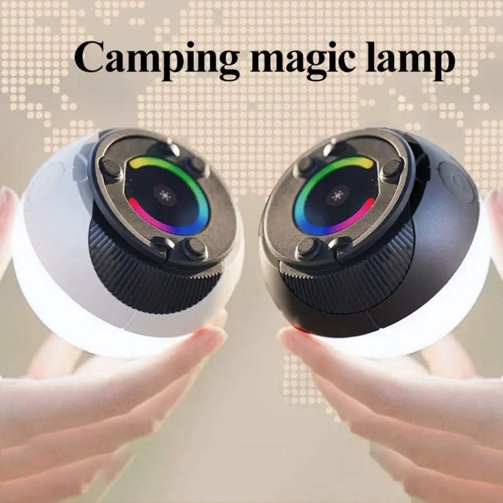 Touch Control Portable Camping Light Long Battery Life With Hook Dimmable Touch Control Lamp Mini Lantern Emergency Portable