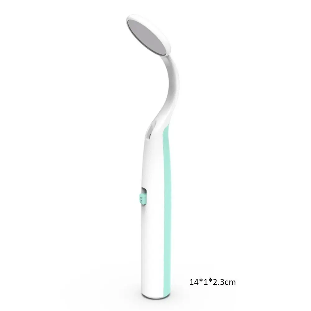 السوبر مشرق فحص مرآة الأسنان تحقق عن طريق الفم مكافحة الضباب مرآة الأسنان مشرق الإضاءة مرآة الأسنان مع مرآة الفم الخفيفة #6