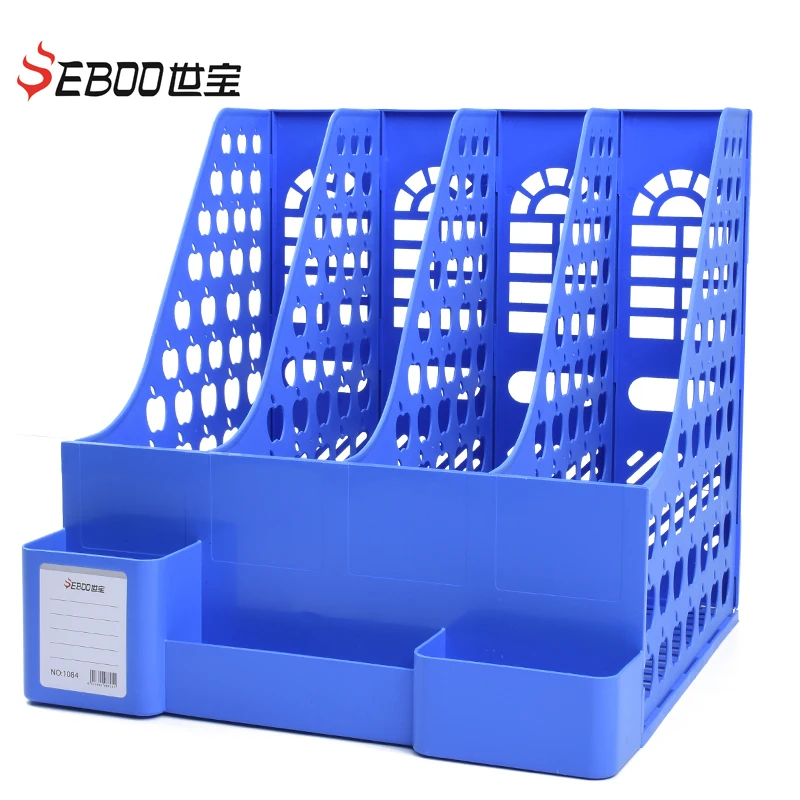 Office A4 Paper Desk Organizer, Document File, Letter Book, Brochure Filling Tray, Shelf Carrier, Metal Wire Mesh Storage Holder