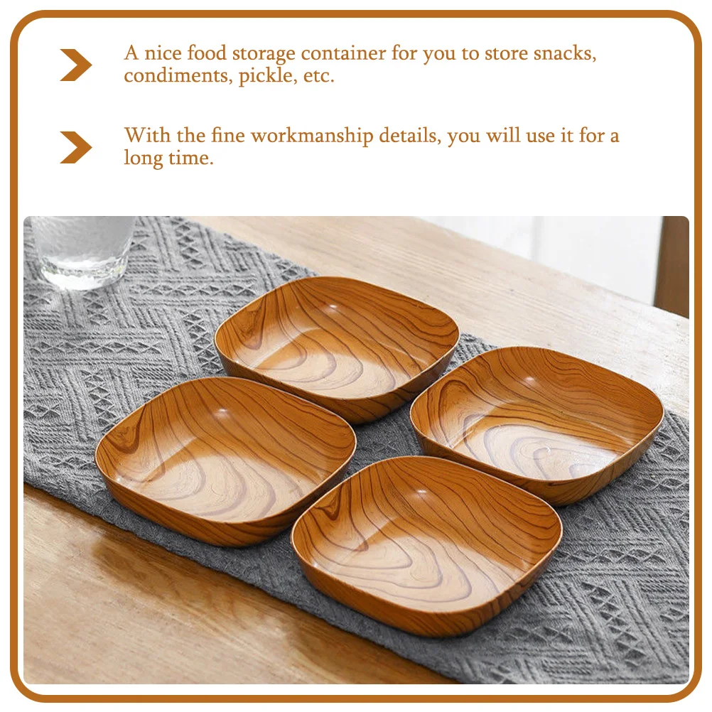 

8pcs Multifunctional Food Platespremium Pp Material Sauce Bowl For Kitchen Party Outdoor Bbq Picnic Desktop Serving Dish