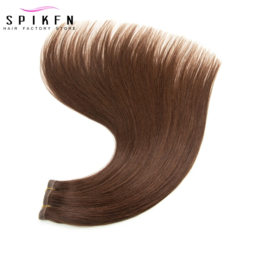 Extensions de Cheveux Humains Injectés, Peau Invisible Super Fine, Trame PU, Sans Couture, 12 à 24 Pouces, Trame Longue Naturelle, Sans Bande, 80 à 100g