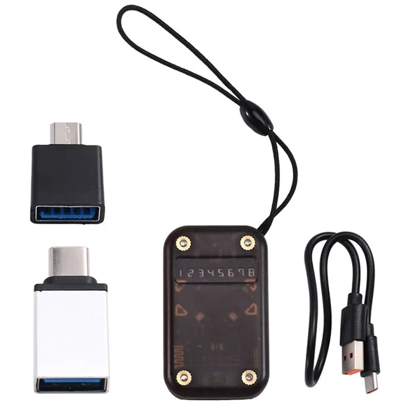 【FÖRDERUNG】Chameleon V2.0 RFID Smart Chip Reader Emulator NFC Duplicator + 2X UID/CUID Schlüsselanhänger 125 kHz 13,56 MHz Kartendekodierung