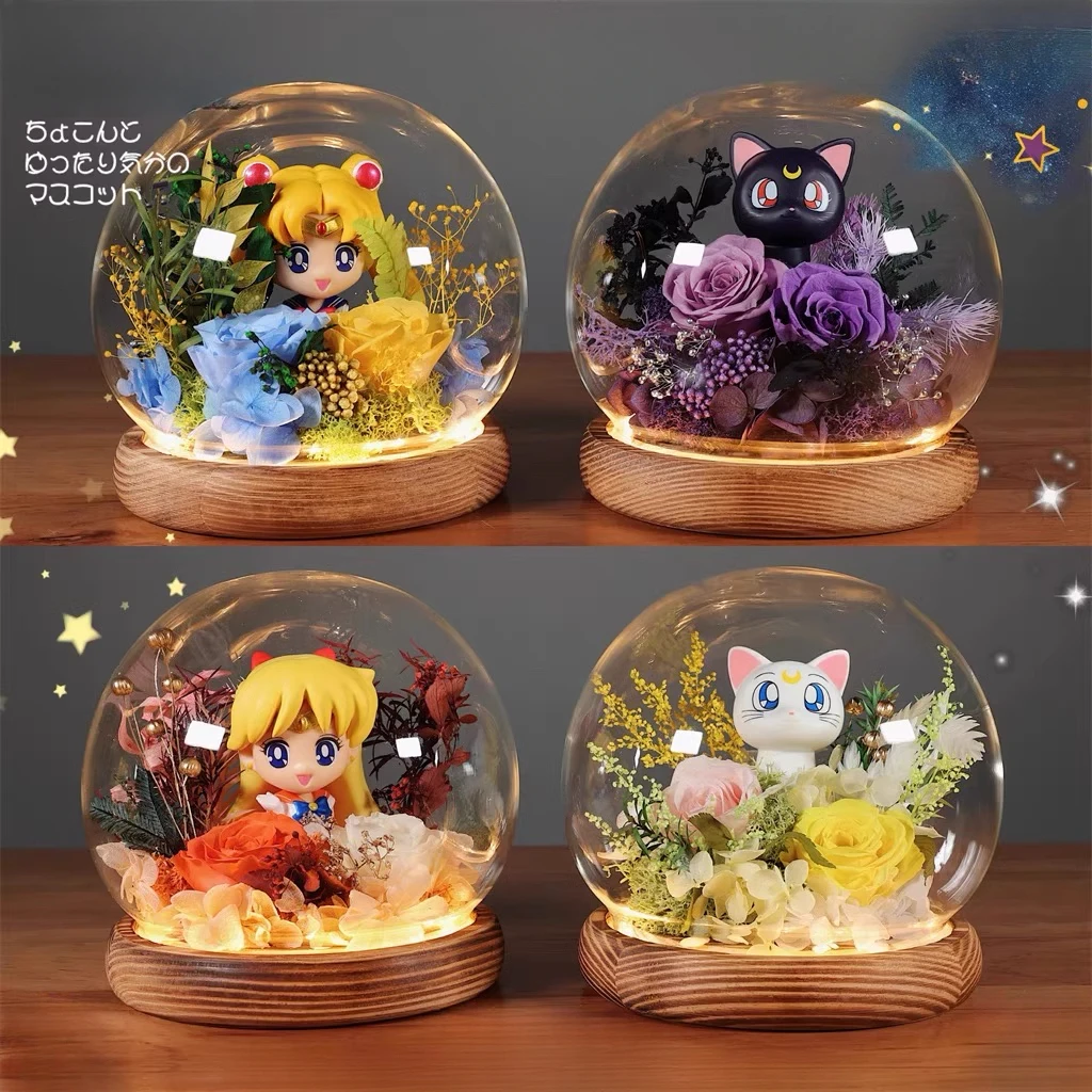 

Аниме Aciton Figure Tsukino Usagi Lune Artemis Statue Фигурка Модель Кукла Игрушка Украшение автомобиля Подарок для подруги