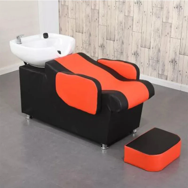 Cosmetology Massager Shampoo Bed Barber Wash Hairdressing Hairdresser Shampoo Bed Salons Spa Head Japonais Barber Equipment