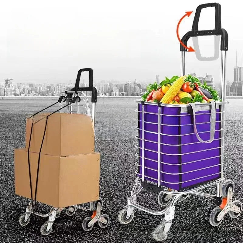 chariot-de-courses-pliable-en-alliage-d'aluminium-chariot-a-main-pour-monter-les-escaliers-chariot-pour-l'achat-de-legumes-chariot-de-courses-portable-pour-la-maison