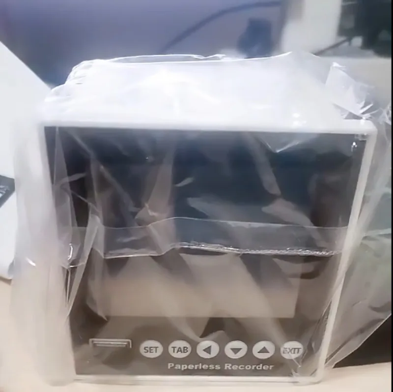 Industrial Multi-Channel Paperless Recorder, 3.5'' Color Touch Screen, RS485 for Temperature Pressure Vol-tage Current Input