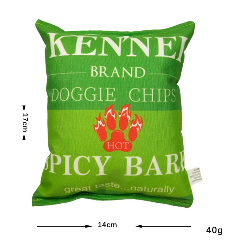 Crisp Packet Plush Dog Toys – Crinkle & Squeak