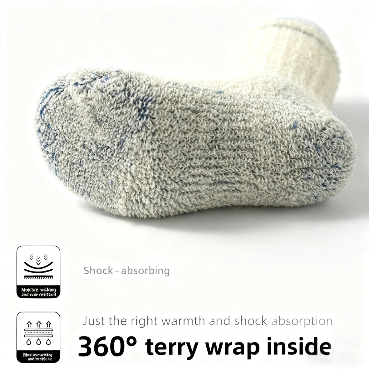 86% calcetines de lana merina calcetines de felpa gruesos cálidos para niños niño niña invierno senderismo deporte de esquí calcetines profesionales rosa azul en 2 paquetes