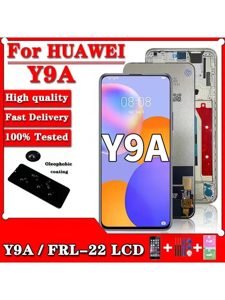 6.63 ''wyświetlacz Y9a ekran dla Huawei Y9A LCD FRL-22 wyświetlacz ekran dotykowy Digitizer zgromadzenie dla Honor X10 5G wyświetlacz TEL-AN00 — zdjęcie produktu 7