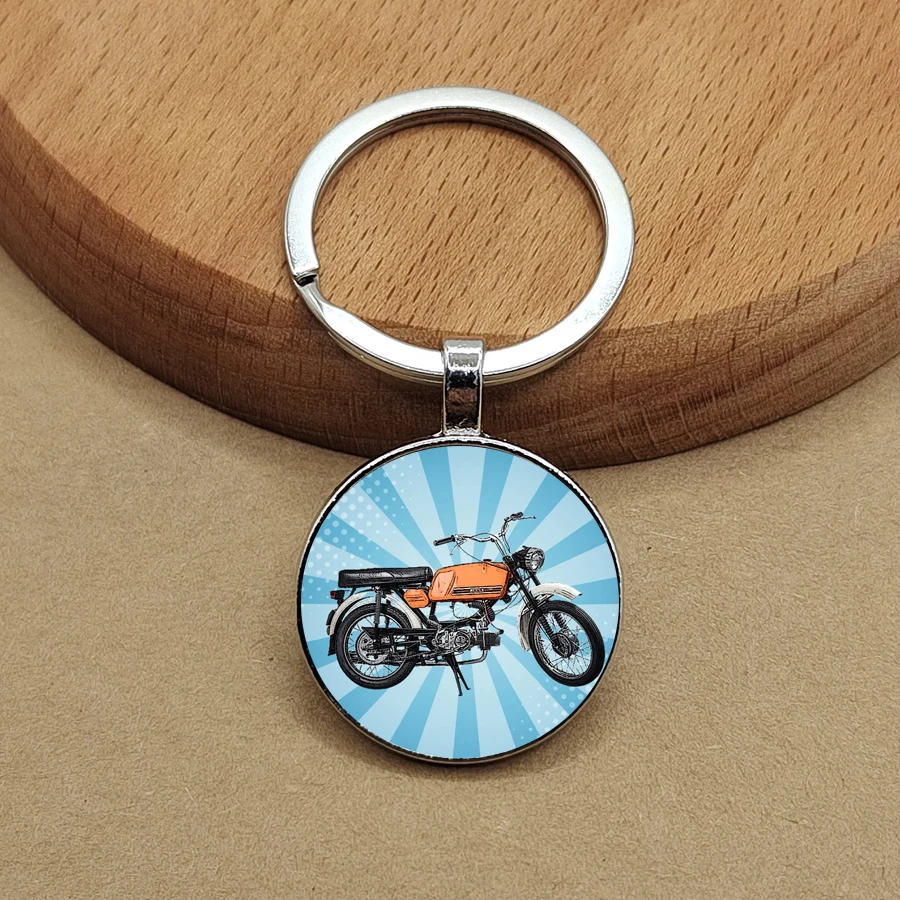 Новый-винтажный-брелок-для-ключей-с-фотопечатью-на-тему-автомобилей-и-мотоциклов