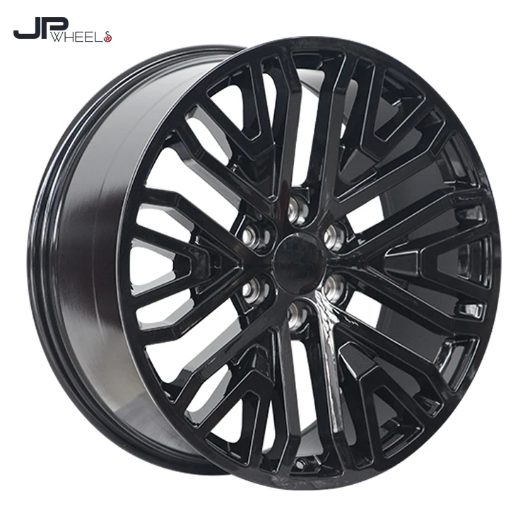 For GMC 22*9.0 24*10 Inch Wheel Rims PCD 6*139.7 Black Finishing Mag Wheel Vehicle Accessories #17101