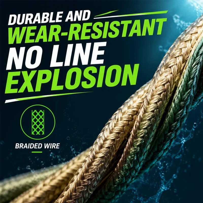 2026NEU Upgrade 21-Strang Geflochtene Angelschnur Seebarsch-Leader Multifilament-Schnüre 300M-500M-1000M Premium Super X21-Wire – Detail 6