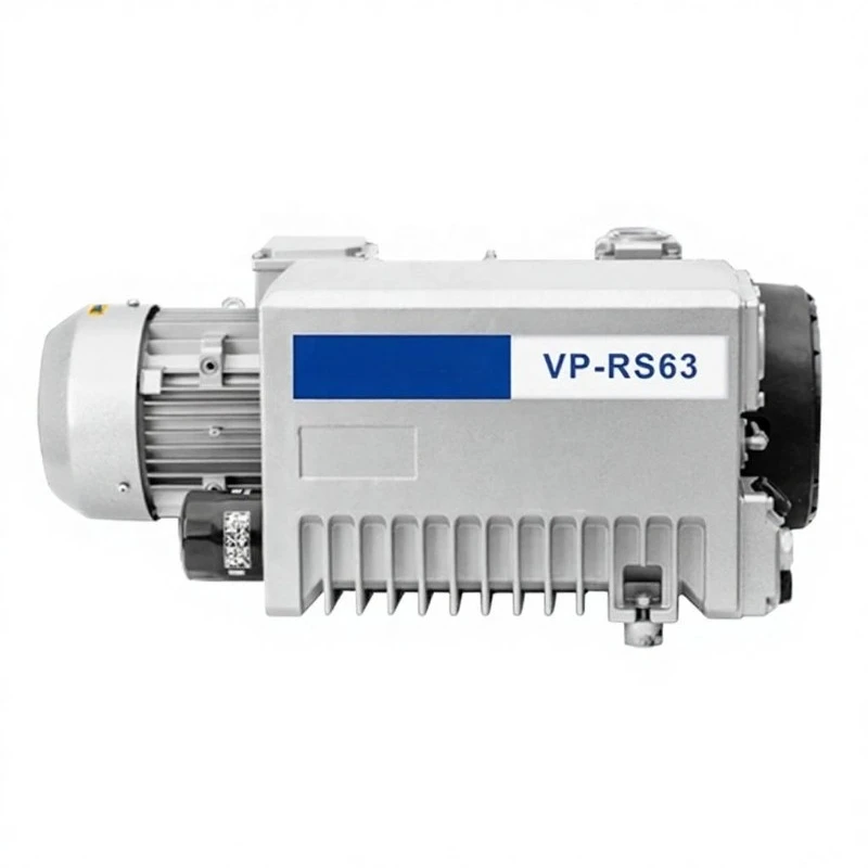 Single Stage Multi Rotary Vane Vacuum Pump Low Noise Continuous High Vacuum Level High Pumping Speed with a Gas Damper