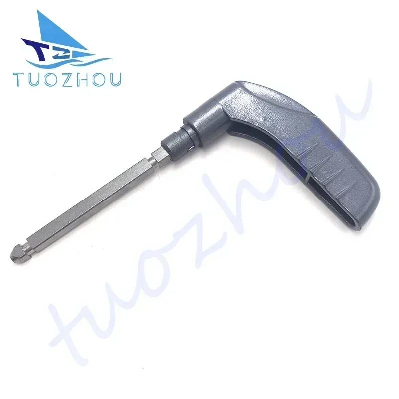 

6B4-44111 Handle Gear Shift For Yamaha Outboard Motor 9.9HP 15HP Replacement Parts 6B4-44111-00-4D 6B444111004D Boat Engine