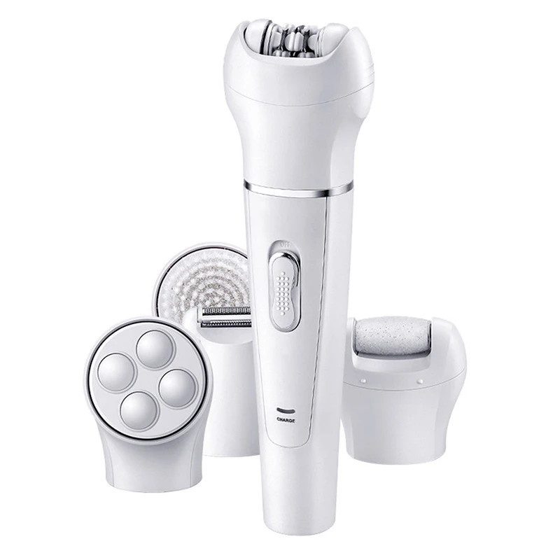 Beauty skin massage device multifunctional Facial Brush Machine 5 IN 1 Facial Cleansing Brush