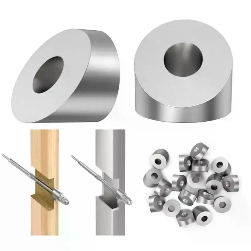 Stainless Steel Beveled Washer for Cable Railing Stair Ends 30 Degree 1/4