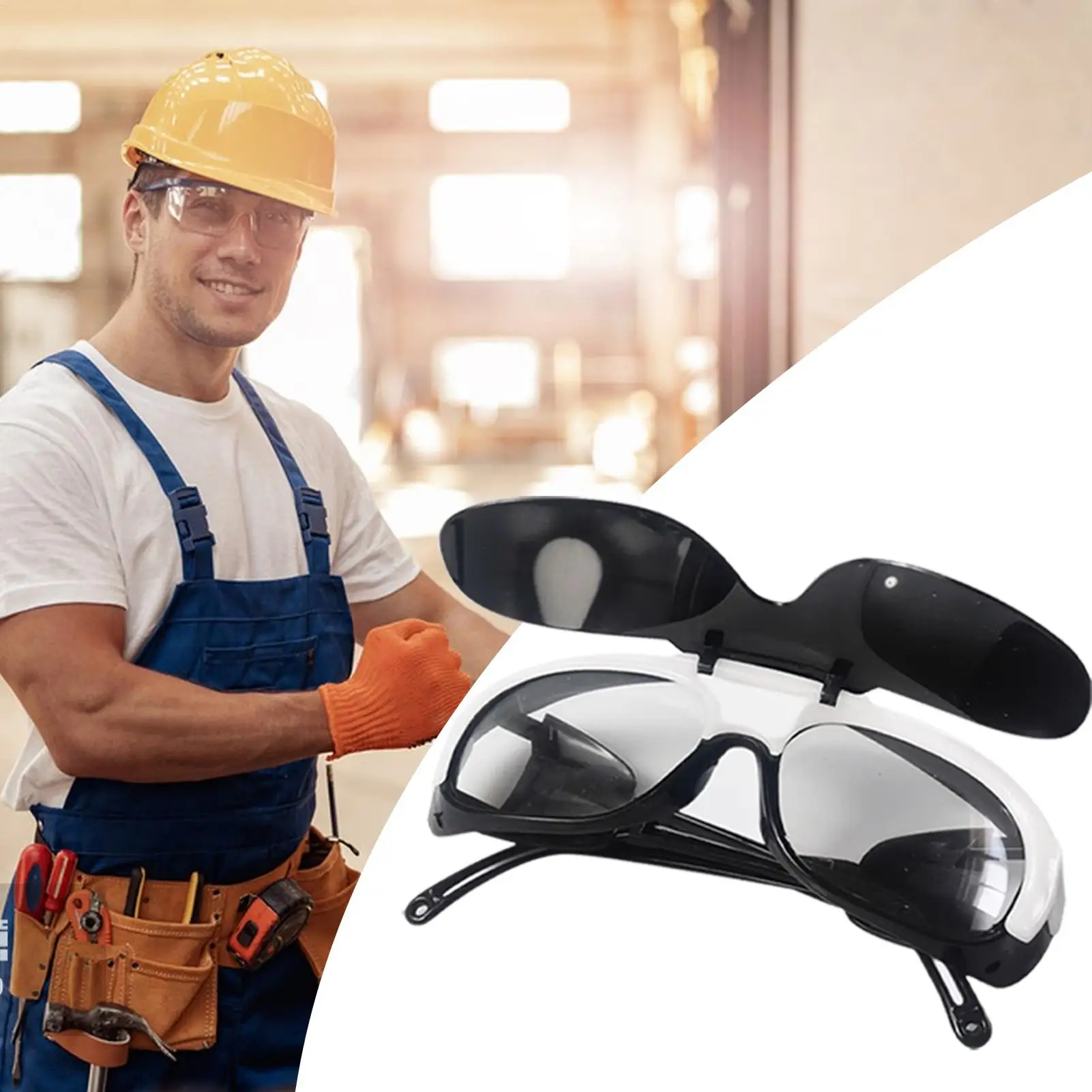 Schweißbrille, automatisch verdunkelnd, automatisch verdunkelnde Schweißbrille, blendfreie Schutzbrille für Männer und Frauen, Mig Arc Grinding