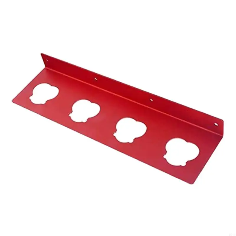 

4 Slot Battery Holder Wall Mount Hanger Drill Tool Battery Storage Rack Electric Impact Driver Battery Hanging