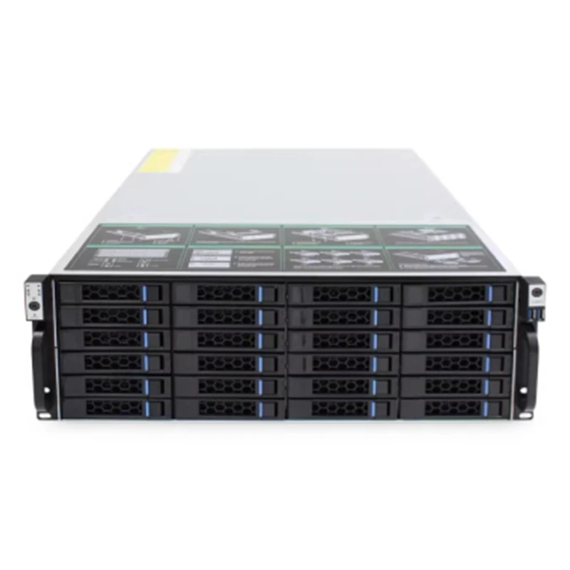 24 36 Disk Chassis 6GB12GB Server Assembled To Install 2U4U Rack Hot Swappable NAS Storage