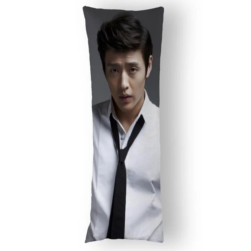 

Kang Ha Neul Dakimakura Pillowcase Hug Satin Pillowcover Almohada Anime Body Pillow Case Cushion Cover 35X100cm60X200cm 12.15