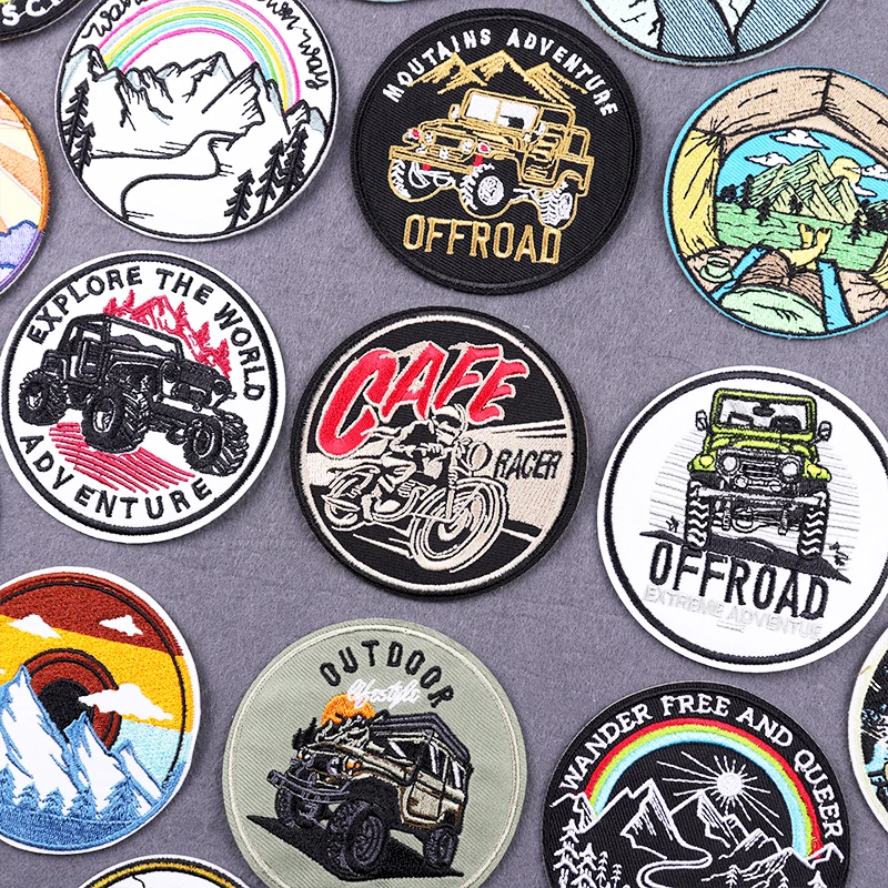 Outdoor Adventure Show - Adventure Camping Patches For Clothing Wilderness