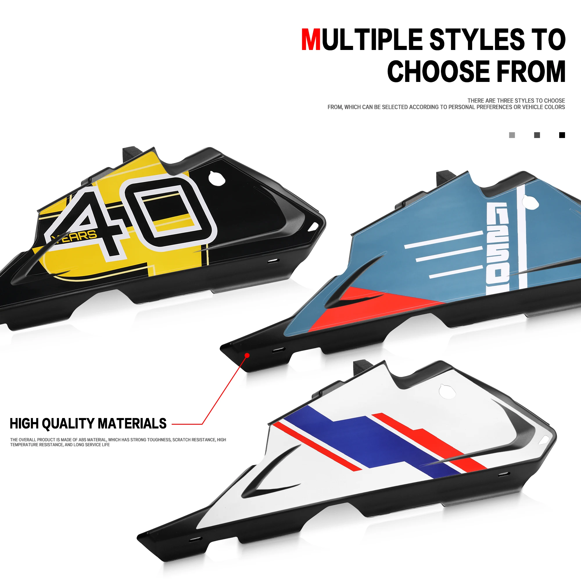 For BMW R 1250 GS R1250GS ADVENTURE R 1200 GS R1200GS LC Adventure Motorcycle Side Panel Frame Guard Protector plate Cover