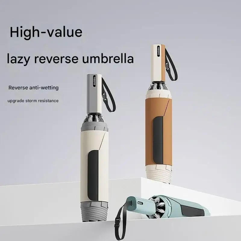 

Высококачественный полностью автоматический тройной зонт, увеличенный утолщенный усиленный непромокаемый мужской деловой автомобильный специальный зонт