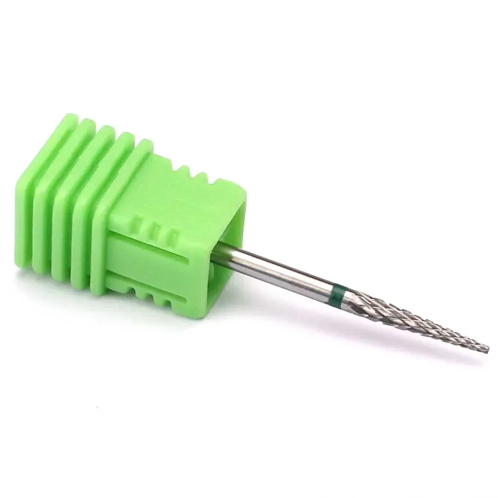 ネイルドリルビットタングステンドリル爪やすりマニキュアキューティクルカッターノズルフライスジェルヘッド爪ポリッシュアクセサリー