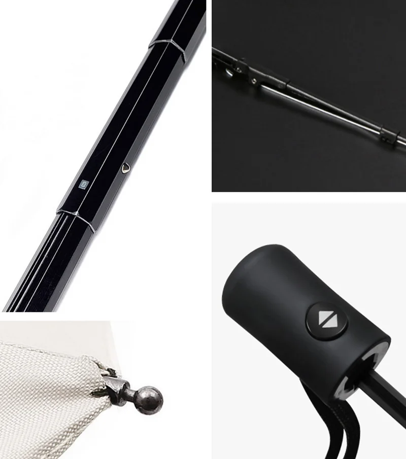 Xiaomi Mini składany parasol automatyczny anty UV deszcz parasol przeciwsłoneczny moda przenośne wiatroszczelne światło kobiety mężczyźni parasol parasolowy