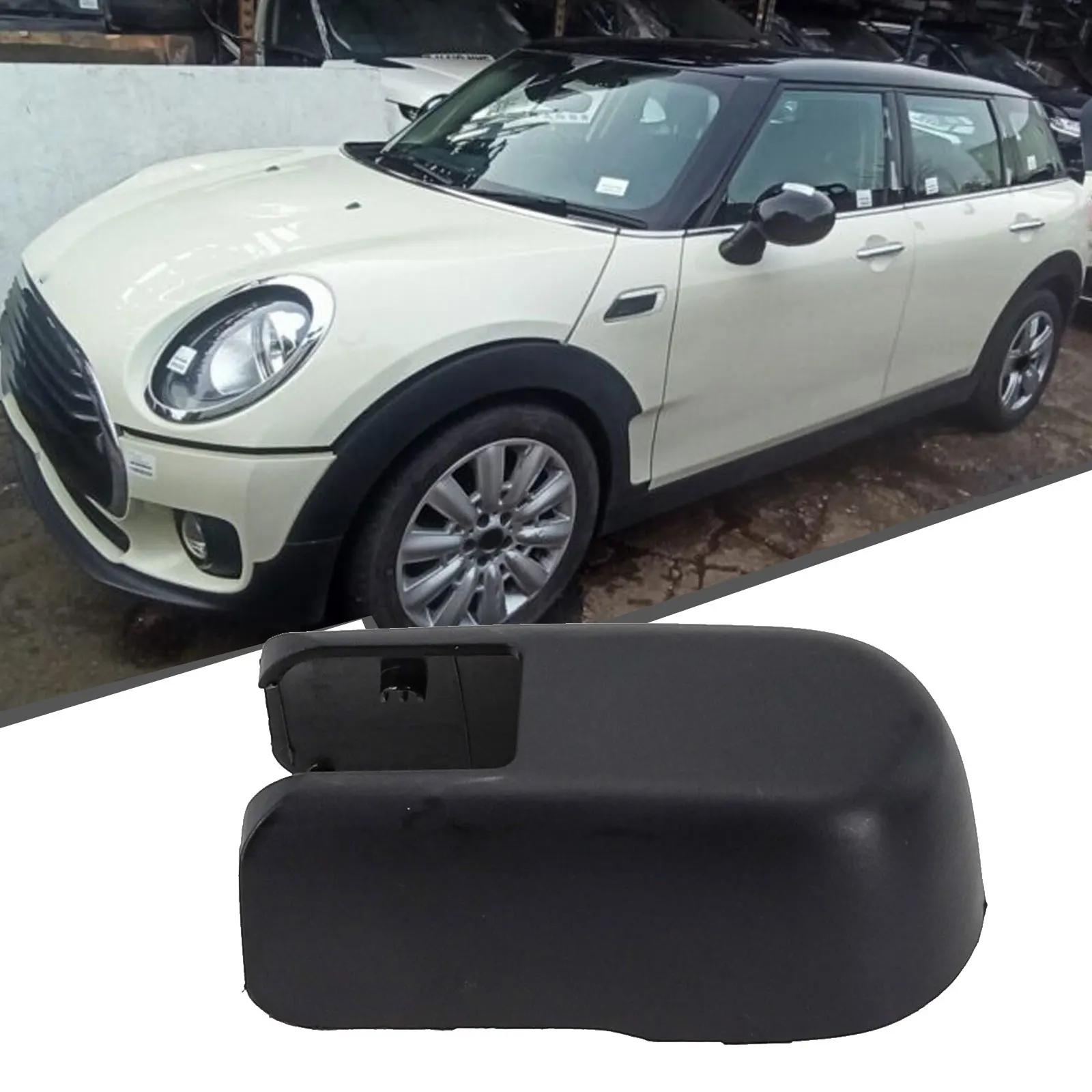 

Rear Windscreen Wipers Arms Nut Cover 67637368092 For Mini For Clubman F54 15-22 67637368092 Plastic Material Im-pact Resistance