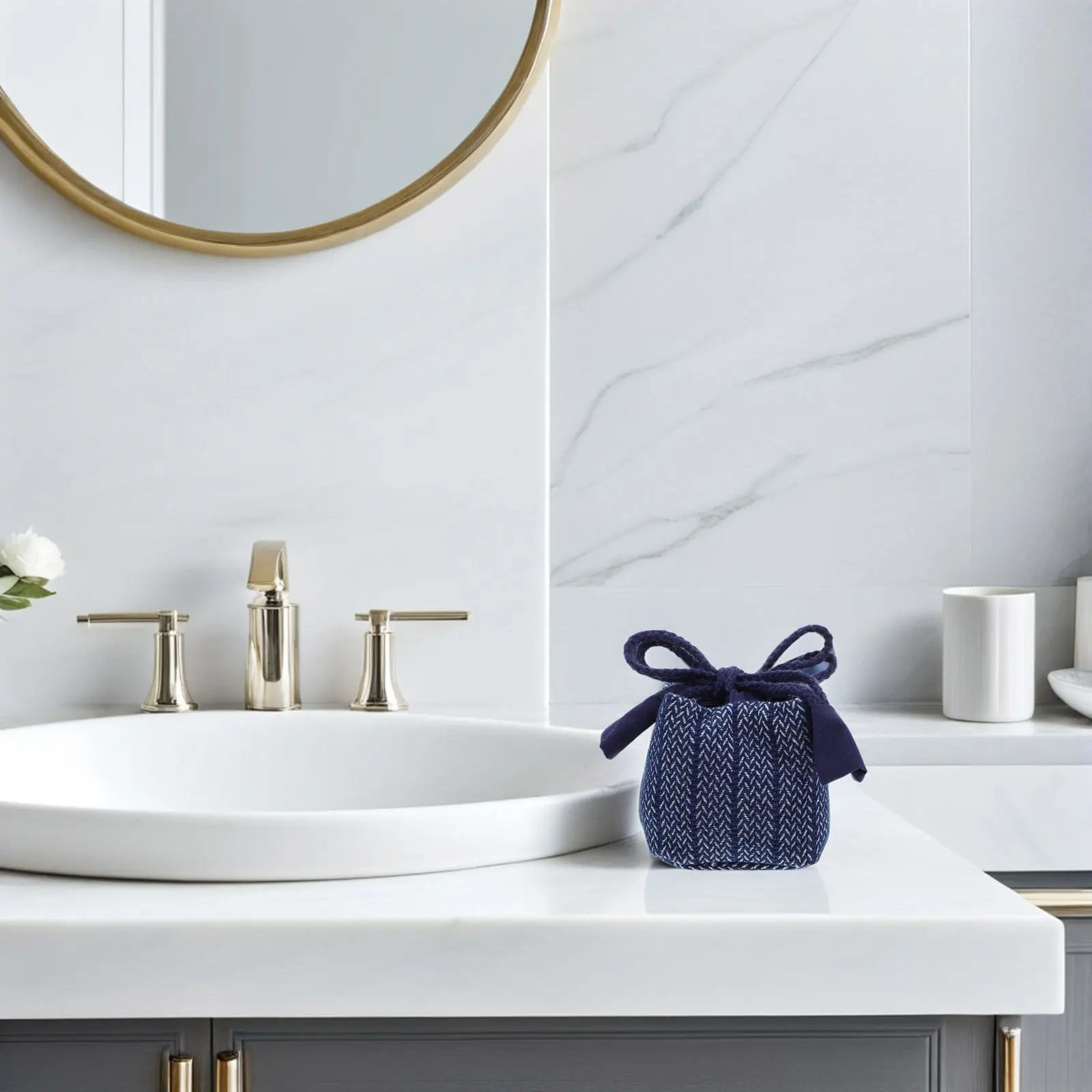 

Вместительная джинсовая сумка-органайзер с узором «елочка» для путешествий, косметичка для женщин, портативная сумка для ежедневного использования