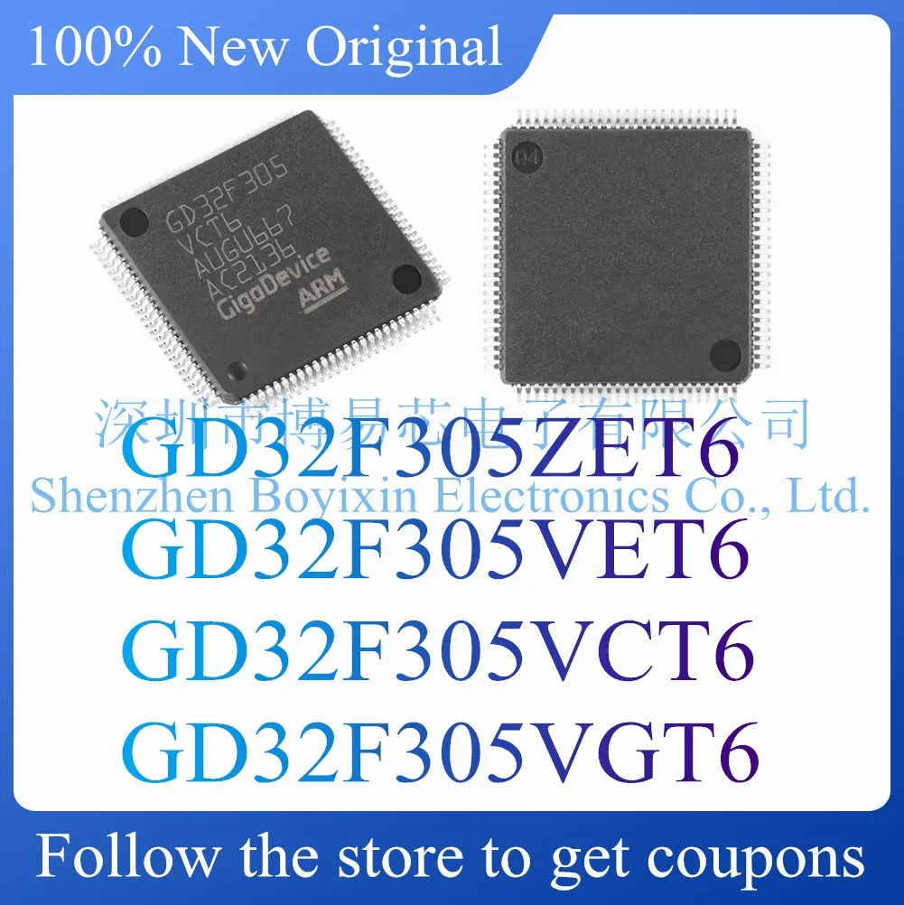 NEW GD32F305ZET6 GD32F305VET6 GD32F305VCT6 GD32F305VGT6 Original Product