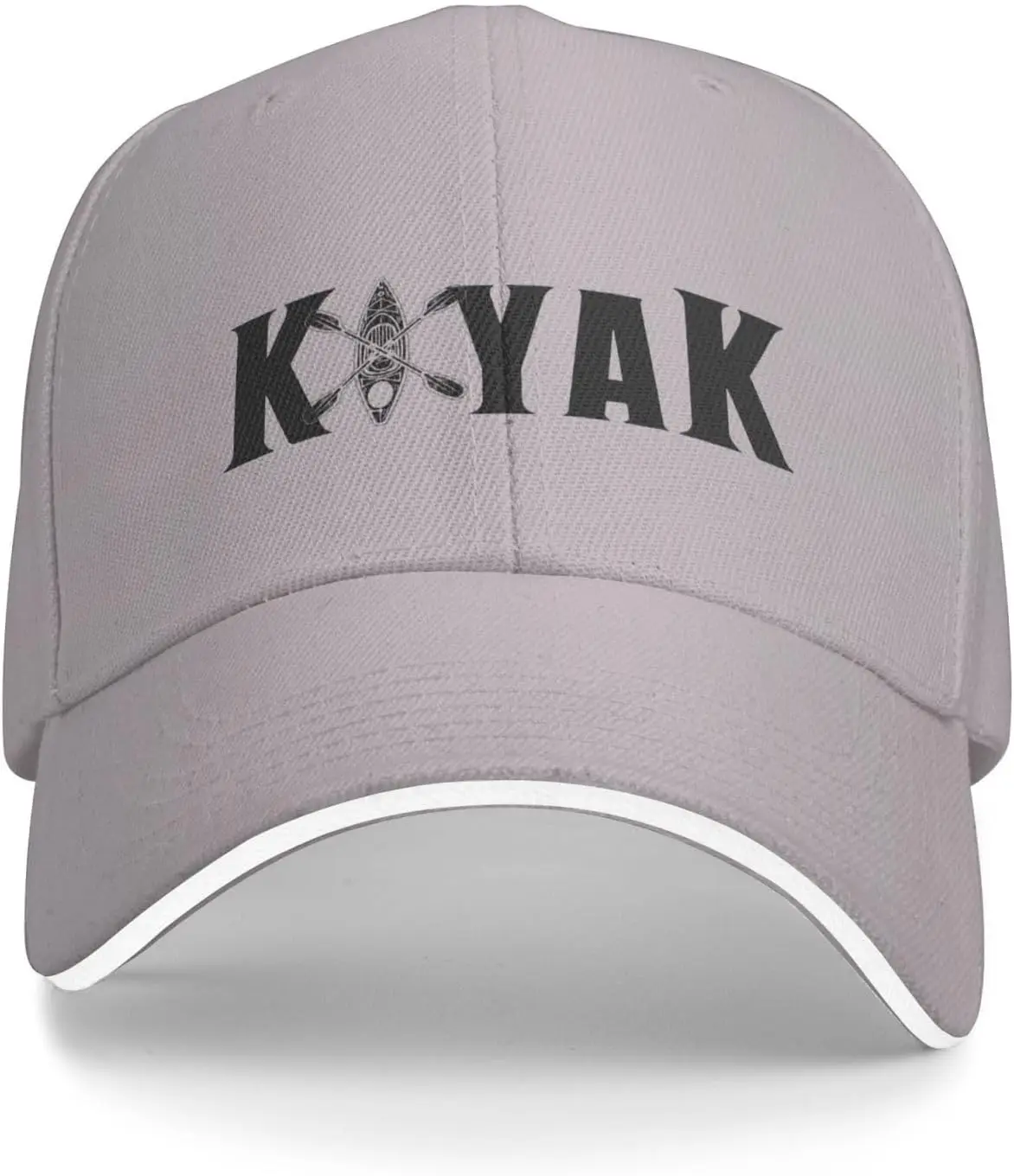 

Бейсбольная кепка с рисунком Kayak Paddler, полиэстер, защита от солнца, унисекс, регулируемая летняя спортивная кепка