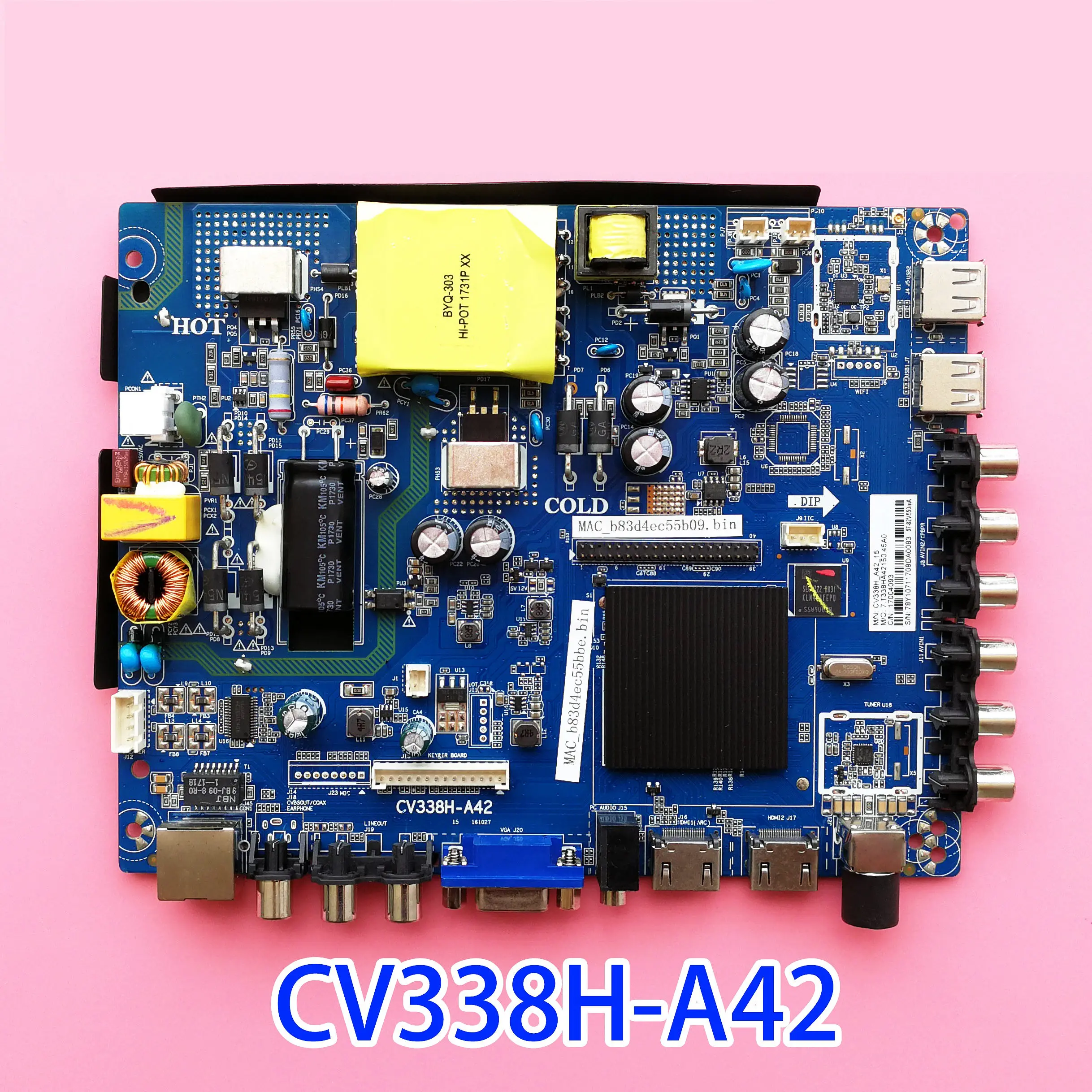 

Good Test CV338H-A42 CV950H-U42 TP.MS628M PB813 4-core network motherboard works well