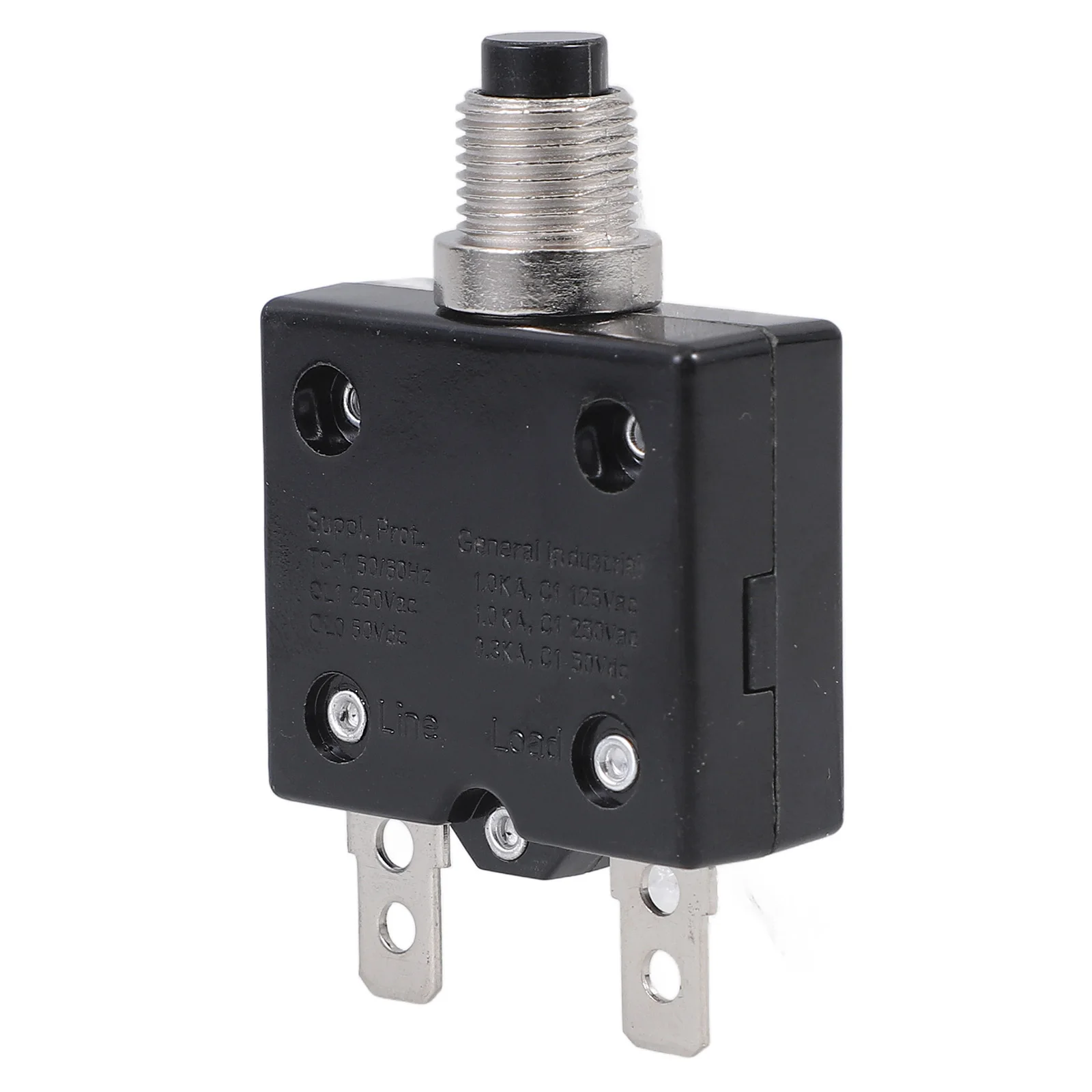 

Manual Reset Thermal Circuit Breaker 25A 125-250V Ac 50V Dc Overload Protector for Car Marine Rv Generator Automotive Circuit