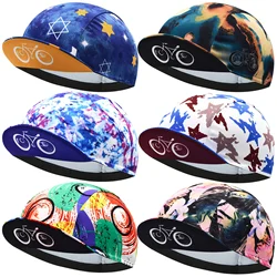 Retro Classic Print Cycling Caps Summer Men Bike Outdoor Breathable Quick Dry Riding Hats