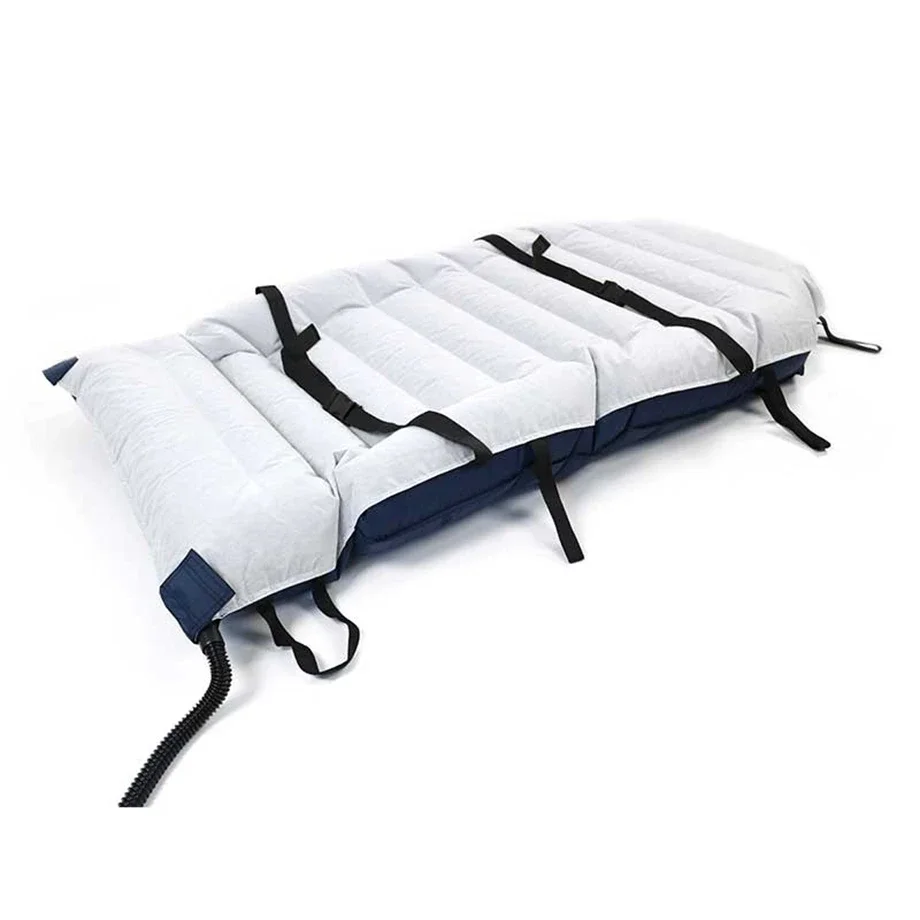 

Single Patient Use Reduces Risk of Injury hover Mobile inflatable air assisted lateral transfer mattress system air hole