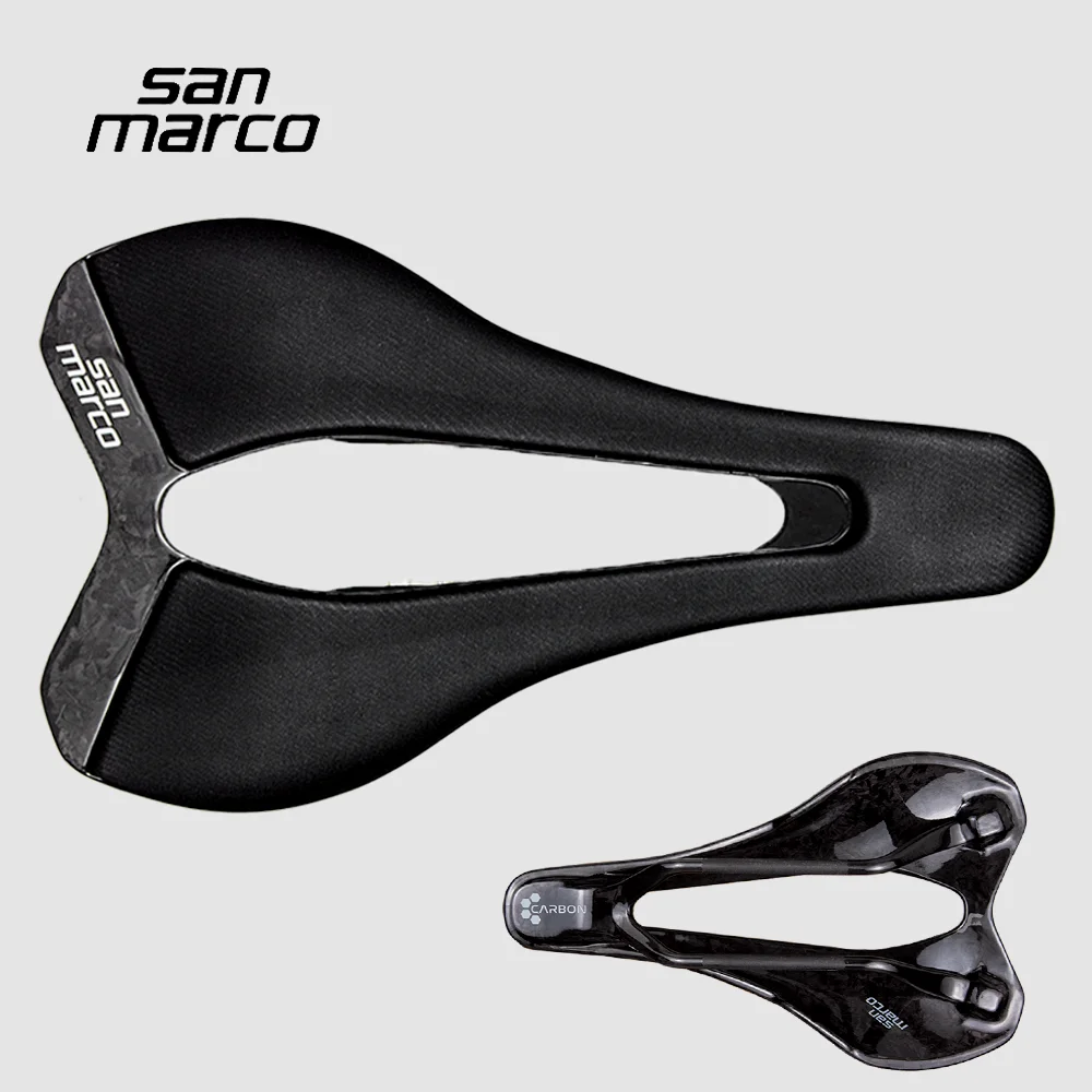3D-Gedruckter San Marco Saddle SLR Rennrad- und MTB-Carbonfahrradsattel 245*145mm Fahrradsitze Ultraleichte Atmungsaktive Fahrradteile – Detail 7