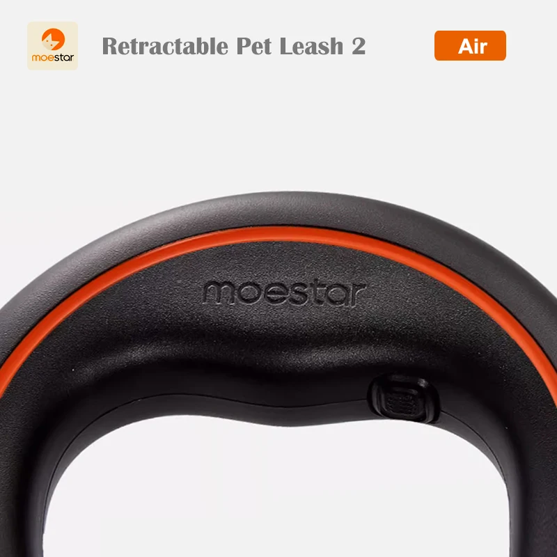 Newest MOESTAR Retractable Pet Leash 2 Air 190g Dog Traction Rope 3M Length for Max 30KG Pet Withstand Max 950N Tensile Force